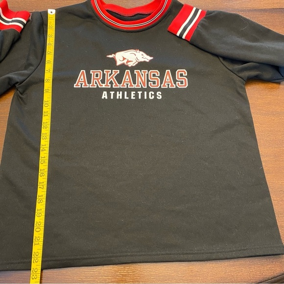 Arkansas Razorbacks Black University of Arkansas Sweatshirt Size Medium - Picture 6 of 7